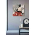 thumbnail image 2 of Epic Graffiti 'Beautiful Gaze II Neutral' by Albena Hristova, Canvas Wall Art, 18"x18", 2 of 2