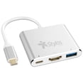 thumbnail image 1 of Hub Stylos De USB-C (Macho) a Puerto HDMI (Hembra), USB A 3.0 (Hembra), USB C (Hembra). Stylos STCBHUB31S, 1 of 1