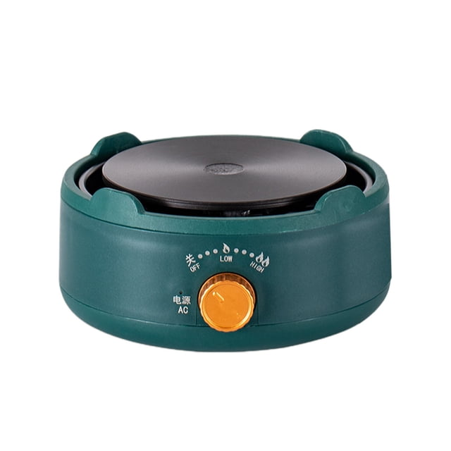 fheaev Flower Tea Kettle Stove Multi-function Heat Mini Small Stove Three-stage Knob Explosion-proof Panel