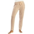 thumbnail image 4 of Natori Women's Ankle Length Soft Stretch Knit Lounge Pant (Heather Latte, L), 4 of 4