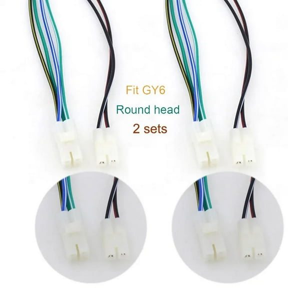 Suitable for Motorcycle Ignition Coil CDI Electric Cable Wire Harness Plug Head for GY6 50cc 125cc 150 ZJ125 Scooter ATV Moped Parts