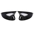 thumbnail image 1 of Tapas retrovisores de cuerno de buey YONGSHENG Negro brillante Para Golf 6 Mk6 R20 2009-2013, 1 of 5