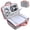Gray, variant on Hard Shell Travel Carrying Case Compatible with PS5 & PS5 Slim Console, Universal Protective Storage Bag for PlayStation 5 Disc/Digital Edition, Game Controllers, Headphones and Gaming Accessories