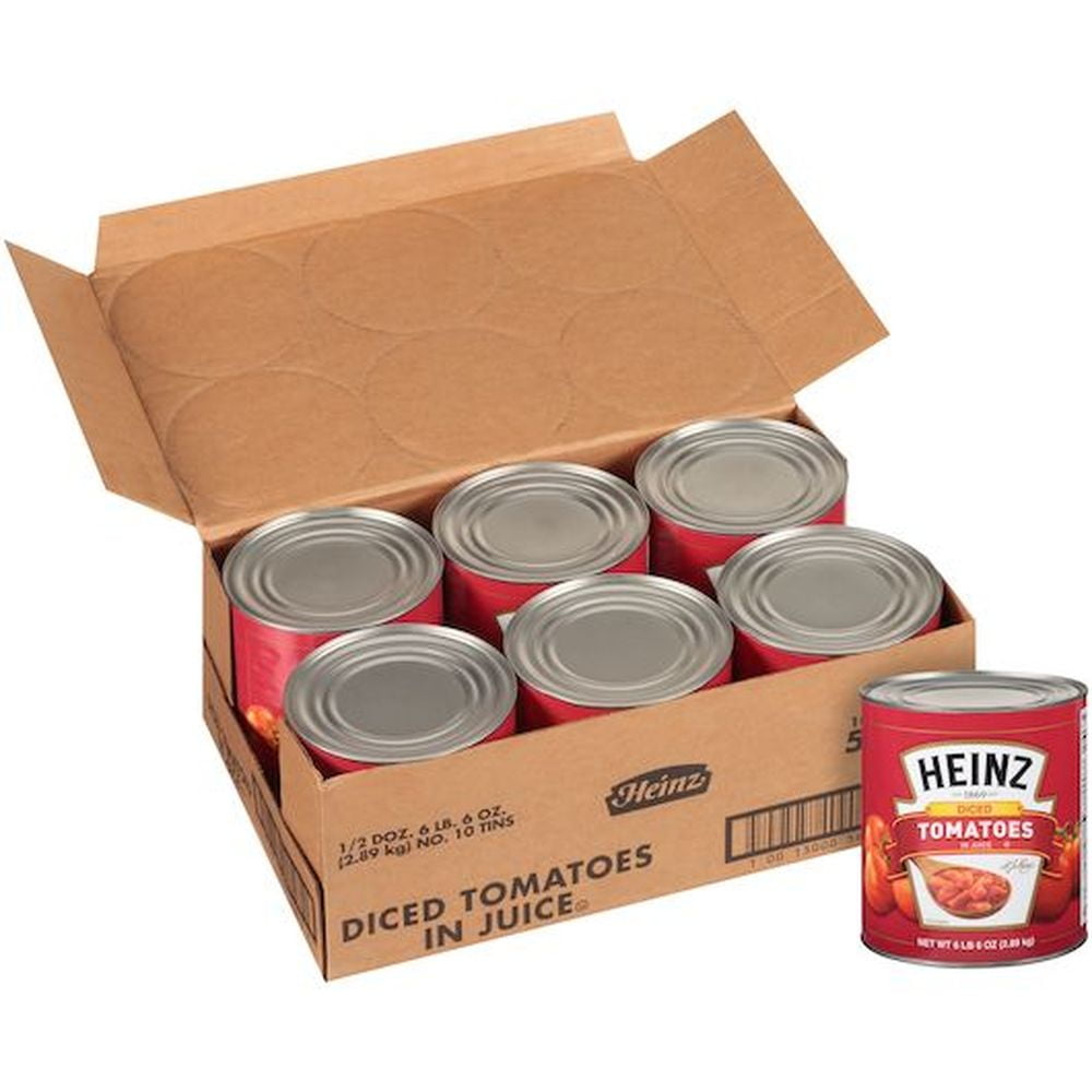 Heinz Diced Tomatoes in Juice, 102 Ounce -- 6 per Case.