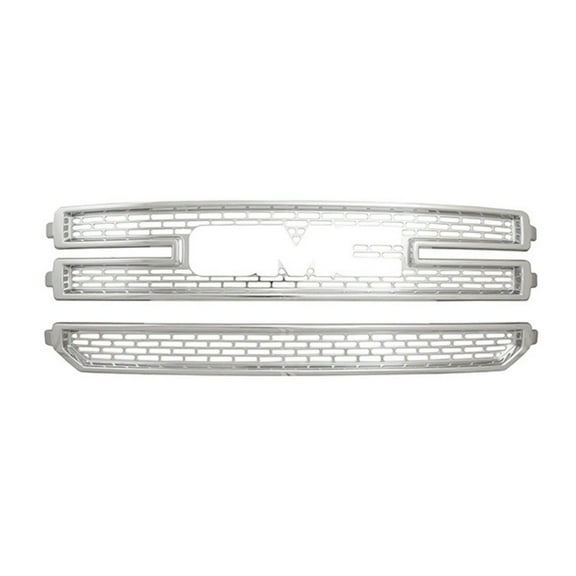 Coast To CoastIWCGI141 Grille Insert Overlay Mesh Style 2 Piece Chrome Plated
