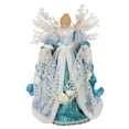 thumbnail image 1 of Windy Hill Collection 14" Inch Standing Aqua Angel Christmas Tree Topper or Table Top 148510, 1 of 4