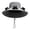 Gray, variant on Solar USB 3 Fan Sun Hat, Unisex Wide Brim Cooling Cap, With Arm Sleeves Outdoor Headwear, UV Protection Hat for Fishing Gardening Hiking Camping