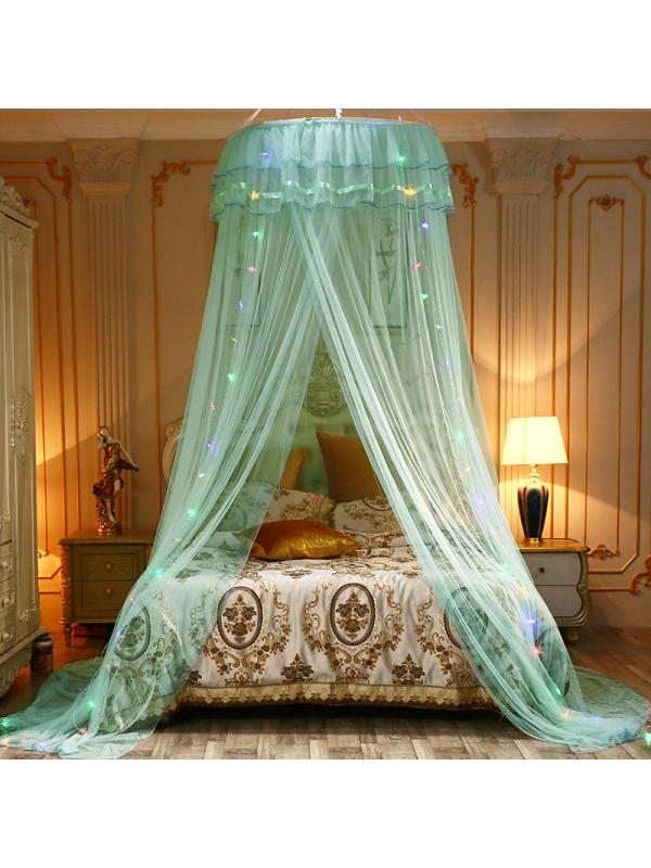 Bed Canopy Lace Mosquito Net for Girls Beds, Unique Princess Play Tent