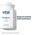 thumbnail image 4 of Vital Nutrients Strontium Citrate | Vegan Bone Strength Supplements | 227mg Strontium Citrate for Bone Health and Healthy Teeth | Gluten, Dairy, Soy Free | Non-GMO | 90 Capsules, 4 of 5