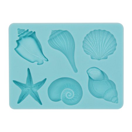 UPC: 0195158463170 | Sea Shell Silicone Fondant Mold by Celebrate It®