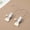 10pcs Beige, variant on Pant Hangers with Clips Leggings Hangers for Closet Shorts Hangers with Clips Clothes Hangers with Clips Skirt Hangers for Women