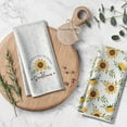 thumbnail image 6 of Sunny Sunflower Funny Kitchen Towels,18x26 Inch,Spring Summer Seasonal Fast Drying Tea Dishcloth,Decorative Hand Towel for Bathroom,Home décor Set,Gift for New Home Hostess Mom Housewarming, 6 of 6
