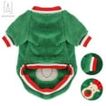 thumbnail image 6 of Gustave Pet Dog Clothes Winter Warm Sweater Fleece Coat Puppy Cat Small Dog Pullover Apparel Christmas Costume "L, Red", 6 of 8
