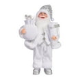 thumbnail image 2 of Figura de Papá Noel de Navidad, accesorios para muñecas, adorno decorativo multifuncional lindo para niños y niñas para mesa, dormitorio, decoración d, 2 of 8
