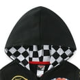 thumbnail image 4 of Disney Cars Lightning McQueen Fleece Zip Up Hoodie (Boys), Sizes 4-10, 4 of 9