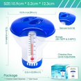 thumbnail image 2 of Floating Chlorine Dispenser, Automatic Chlorine Doser, Floating Spa Doser, Chlorine Diffuser, Swimming Pool Chemical Dispenser (with Thermometer), 2 of 5