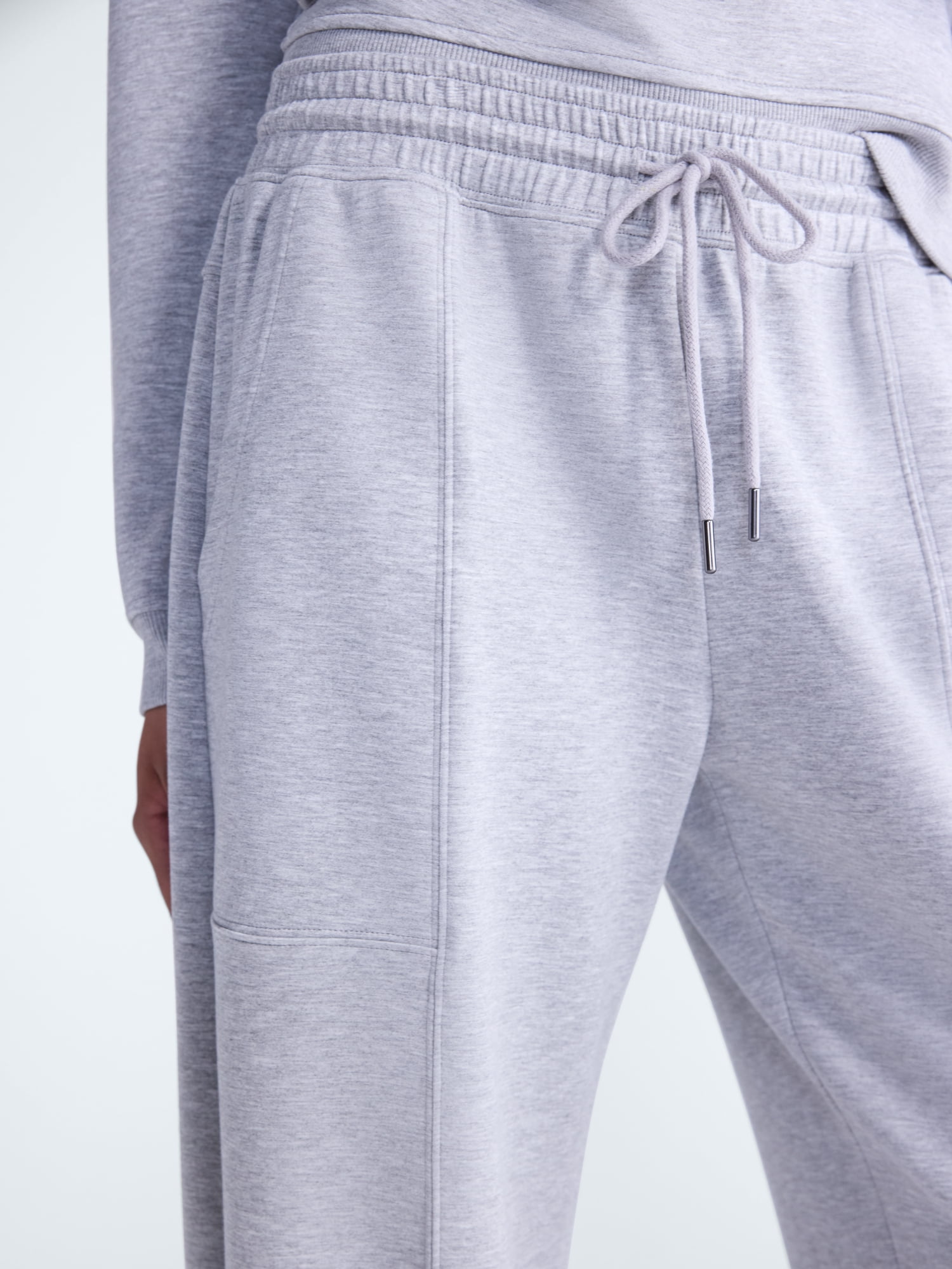 Scoop Women's and Women's Plus New Scubaknit Barrel Pants, Sizes XS-4X