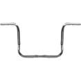 thumbnail image 2 of Wild 1 1-1/4in. Chrome Chubby Bagger Ape Hanger Handlebar, 10in. Rise, 36.5in. Wide, Pre-Drilled, Made in USA (WO578), 2 of 3