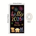 thumbnail image 3 of Happy New Year Decorations, Happy New Year Banner, 2025 Decorations New Years Door Cover, New Years Eve Decorations, 2026 New Year's Eve Door Banner for Front Porch, Eve Party Supplies A3, 3 of 9