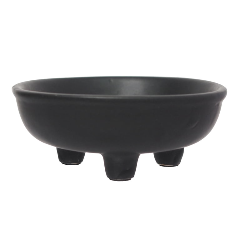 Better Homes & Gardens Ceramic Matte Black Incense Burner photo 2