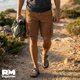 thumbnail image 4 of Bermudas Cargo De Hombre Con Ajuste Holgado Y Bolsillos cafe T40, 4 of 5