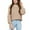 Khaki, variant on Sherrylily Girls Mock Neck Pullover Sweaters Long Sleeve Knit Jumper Spring Casual Tops