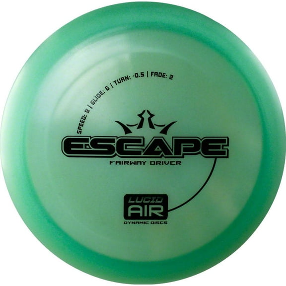 Dynamic Discs Escape Lucid Air Golf Disc: Fairway Driver Assorted Colors