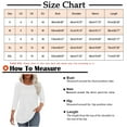 thumbnail image 2 of Long Sleeve Shirts For Women Top Shirt Round Neck Cute Casual Tunic For In Spring Fashion Womens Long Sleeve Tops, 2 of 3