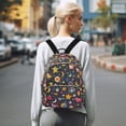 thumbnail image 7 of FORMRS Mini Backpack Purse for Women Travel Daypack Casual Shoulder Bag, Small Space Pattern, 7 of 7