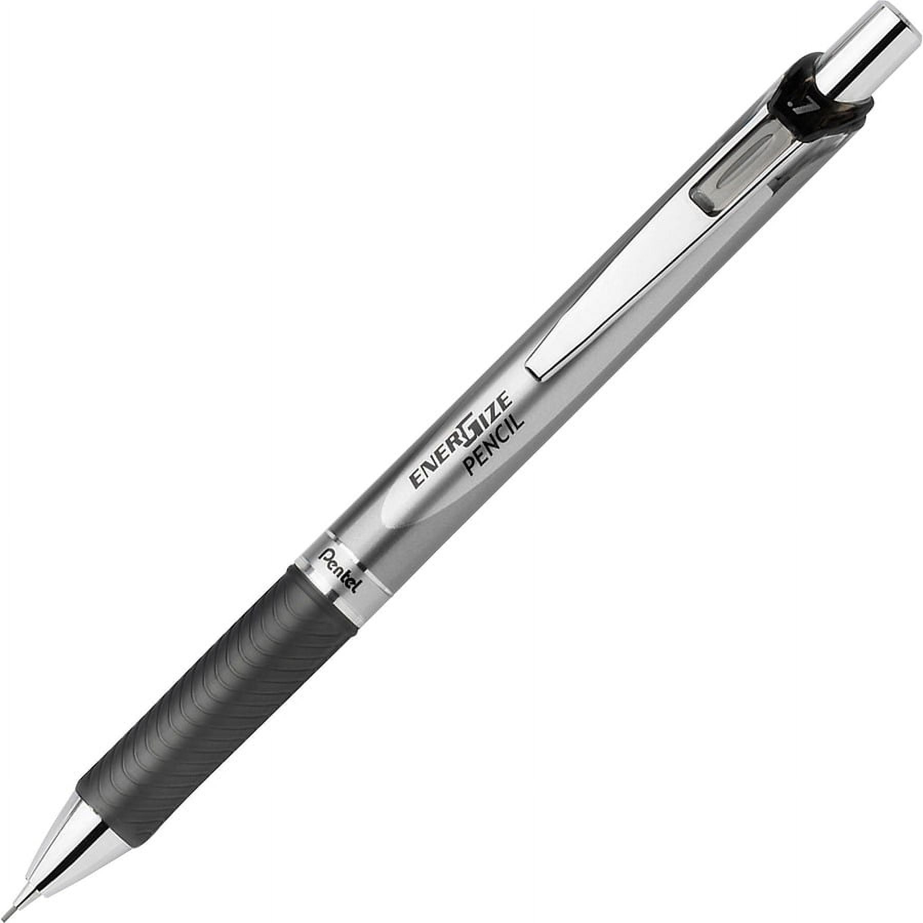 Pentel EnerGize Mechanical Pencils - #2 Lead - 0.7 mm Lead Diameter - Refillable - Black Barrel - 1 / Dozen | Bundle of 2 Dozen