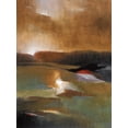 thumbnail image 2 of Loreth, Lanie 19x24 White Modern Wood Framed Museum Art Print Titled - Countryside Journey 1, 2 of 4