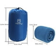 thumbnail image 2 of MEIBUTYUP 1 Pcs Sac de Couchage Rectangulaire et Portable en Molleton pour la Randonnée et le Camping, 2 of 6