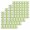 Green, Rainbow, variant on Saint Patrick's Day Kitchen Dish Towels for Drying Dishes Set of 4, Rainbow Clovers Green Striped Dots Waffle Weave Microfiber Hand Tea Bathroom Towels Quick Dry & Absorbent Towel 15.7x23.6