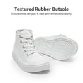 thumbnail image 4 of DREAM PAIRS Kids Casual Sneakers High Top Canvas Walking Shoes for Little Boys & Girls, 4 of 6