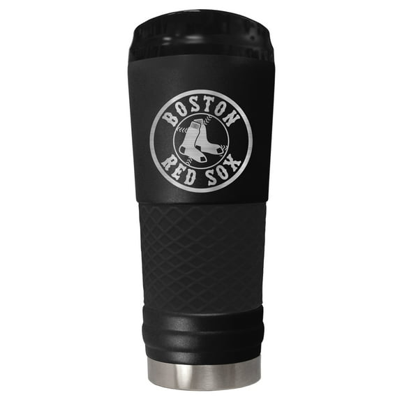 Black Boston Red Sox Stealth Matte 24oz Tumbler