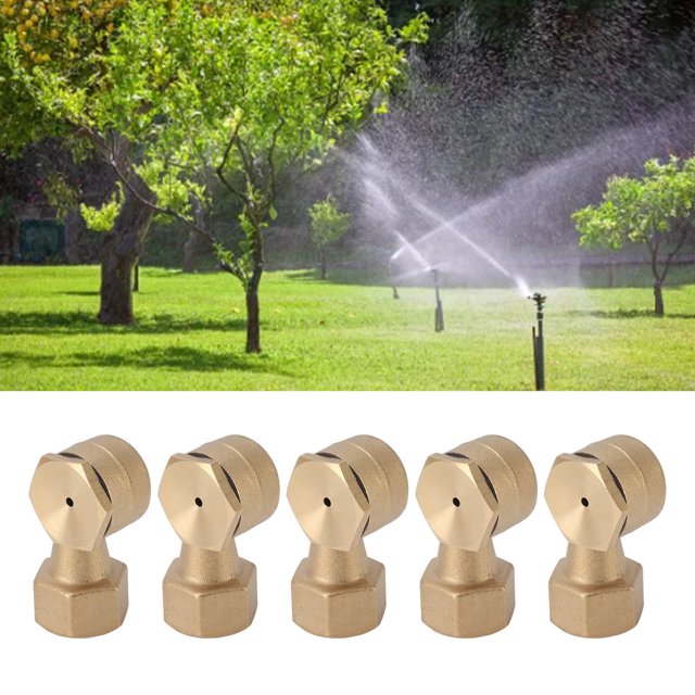 Boquilla De Jet De Cubierta De Latón, Boquillas De Fuente De Agua Fácil De Instalar Brass 5pcs Para Hotel