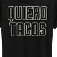 thumbnail image 3 of Instant Message - Quiero Tacos - Women's Short Sleeve Graphic T-Shirt, 3 of 6