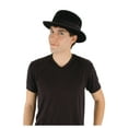 thumbnail image 1 of Chapeau Melon en Velours Noir, 1 of 1