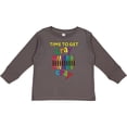 thumbnail image 3 of Inktastic Time to Get Cray Cray Crayons Humor Boys or Girls Long Sleeve Toddler T-Shirt, 3 of 5