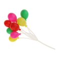 thumbnail image 1 of 1/12 Échelle Maison de Poupée Miniature Coloré Ovale Maison de Poupée Accessoires en Forme de Ballons Décoration Intérieure, 1 of 9
