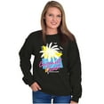 thumbnail image 4 of Dominican Republic the Coconut Coast Unisex Plus Fleece Graphic Sweatshirt Brisco Brands 3X, 4 of 5
