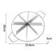 thumbnail image 2 of Cake Portion Marker Baking Tool for Equal Pie and Cake Divider Pizza Slicer Kitchen Pastry Baking Equipment Serving Tool, 2 of 4