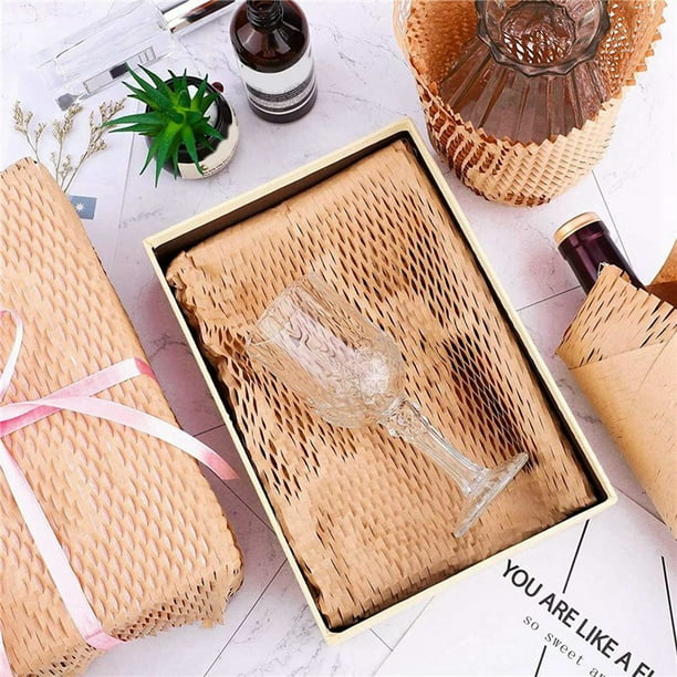 Tycncty 2 Roll Recycled Packing Paper 12Inch x 33FT Eco Paper