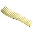 thumbnail image 4 of Vocoste Wide Tooth Hair Comb All Purpose Detangling Styling Comb Plastic Gold Tone, 4 of 6