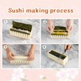thumbnail image 5 of Kit para hacer sushi mejorado, edición de lujo, con juego completo de sushi de 10 piezas, 5 of 5
