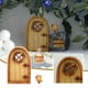 thumbnail image 2 of Puerta de montaje. Puerta de madera Kit de tres puertas de madera Decoración artesanal y colgantes, 2 of 8