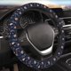 thumbnail image 5 of Balery Autumn Leaves With Blue Fundas elásticas antideslizantes para volante, funda protectora universal para hombre y mujer, 15 pulgadas, accesorios para coche., 5 of 6