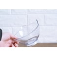 thumbnail image 2 of New Inclined Food Cat Ear Oblique Mouth Transparent Single Pet Bowl, 2 of 3