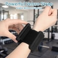 thumbnail image 7 of KOOOGEAR 1 Pair 1LBS(0.5lb Each) Pilates Wrist ＆ Ankle Weights for Women, Adjustable Wrist Weights, Dark Gray, 7 of 7