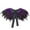 Purple, variant on MoJoGo Women's Multi Color Faux Feather Shawl Festival Holiday Gifts for Carnival Party Decoration Black Free Size